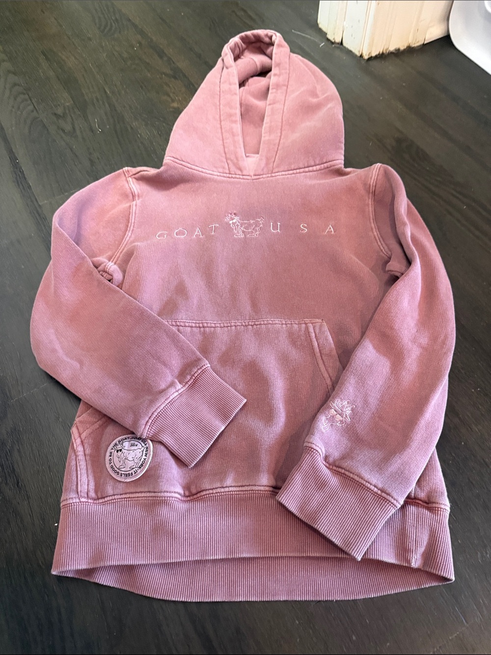Goat Pink Hoodie Sweatshirt